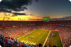 american football field