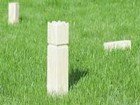 kubb spelen